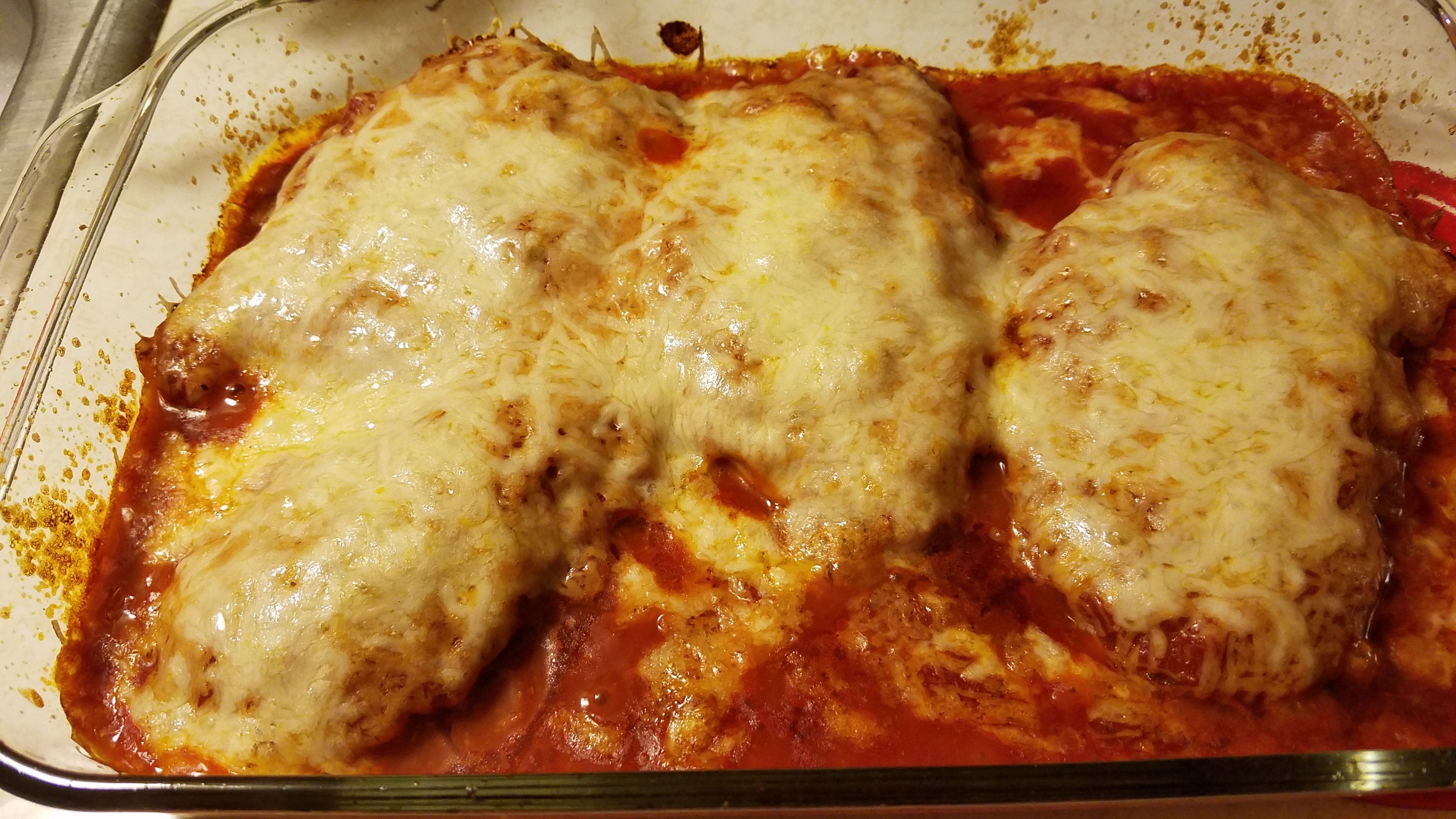 Low Carb Chicken Parmesan