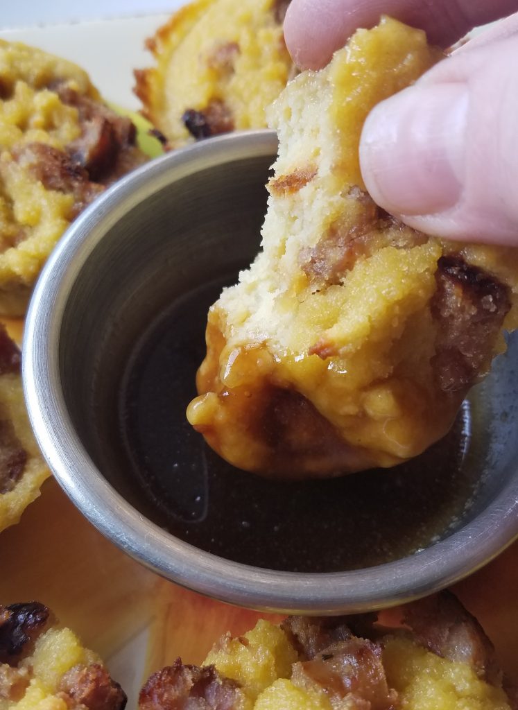 Easy Gluten Free Pancake Dippers Recipe without Milk version when you use extra water.