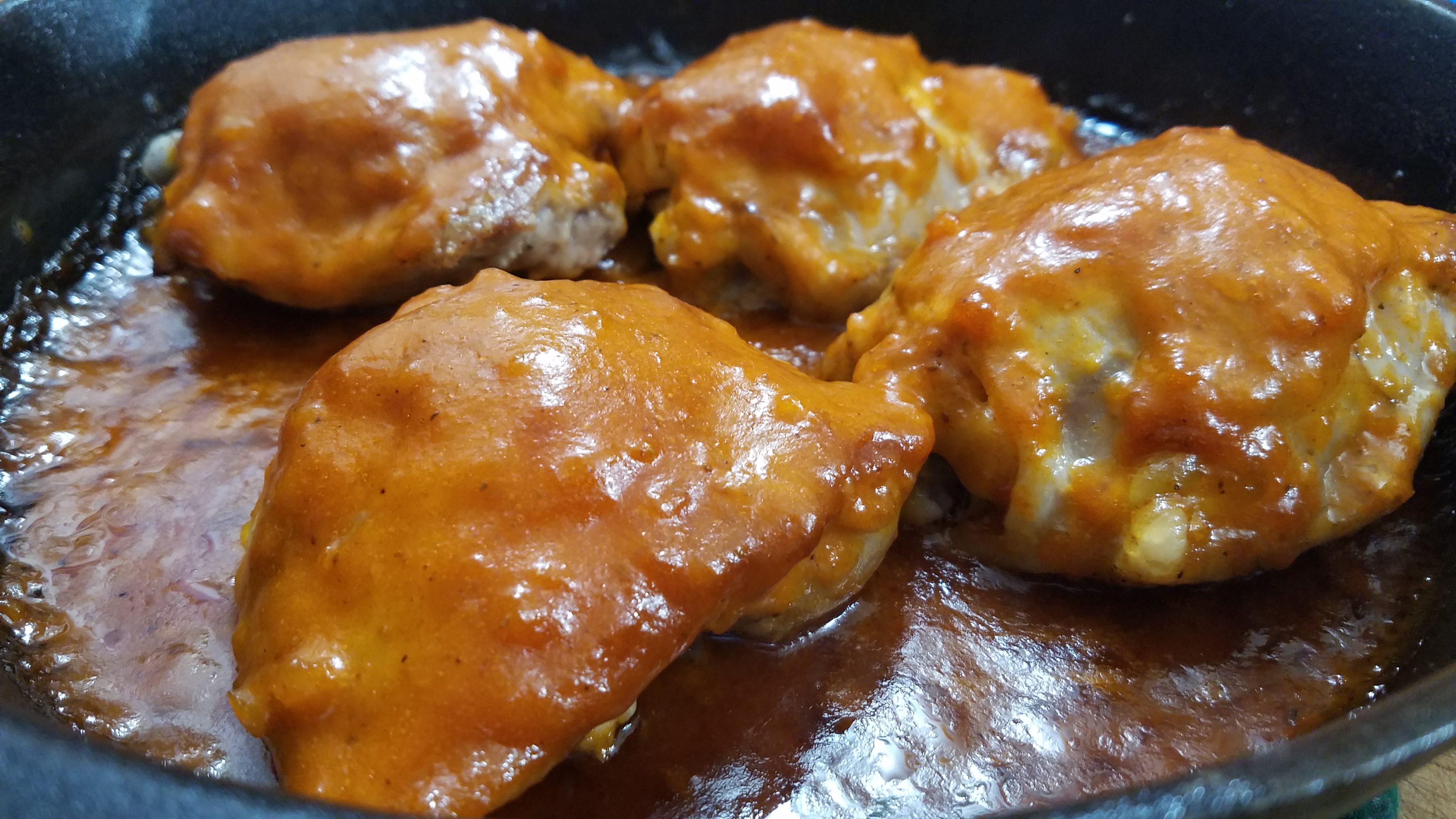 Smoky Peach Chicken