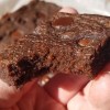 gluten free fudge brownies with chocolate chips