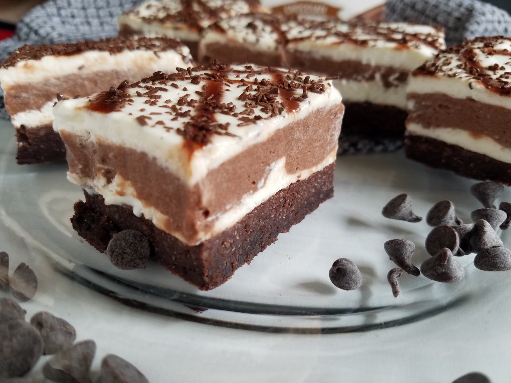 chocolate delight layered dessert