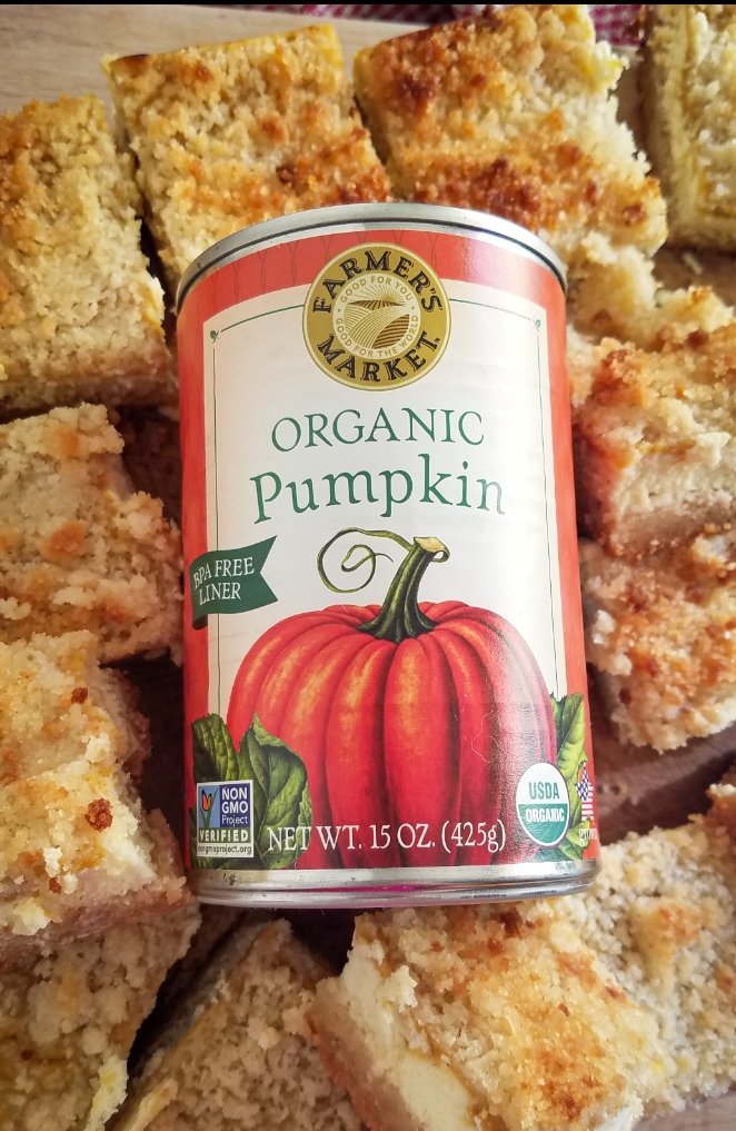 Farmers Market canned organic pumpkin puree