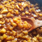 zucchini turned into apple pie filling