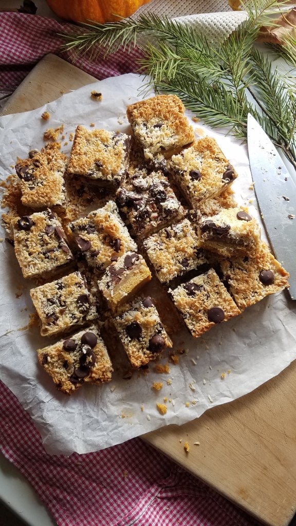 seven layer magic bars keto and gluten free