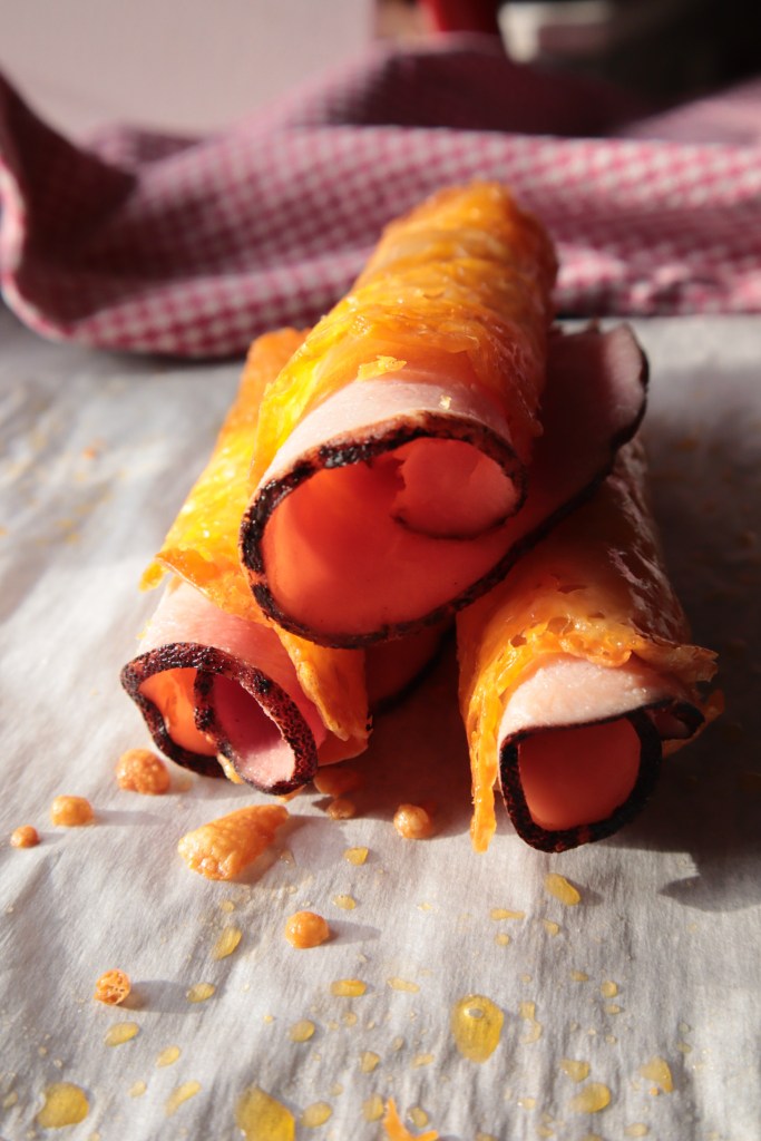 ham and cheese roll ups