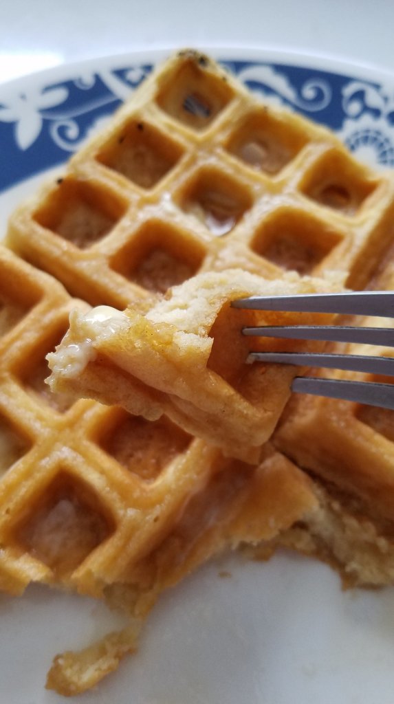 keto protein waffles made with coconut flour