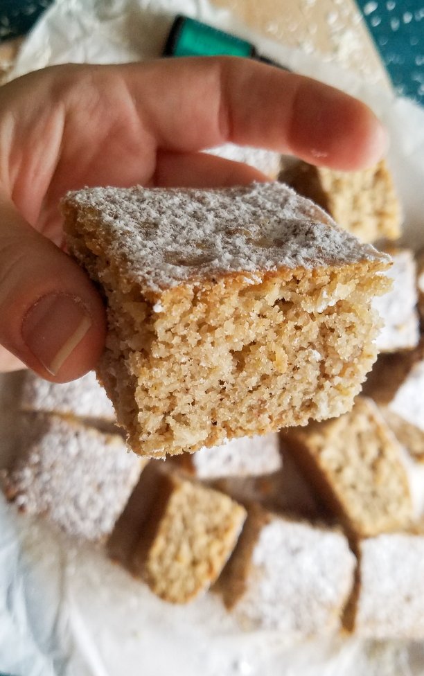 A piece of The Best Tropical Cake