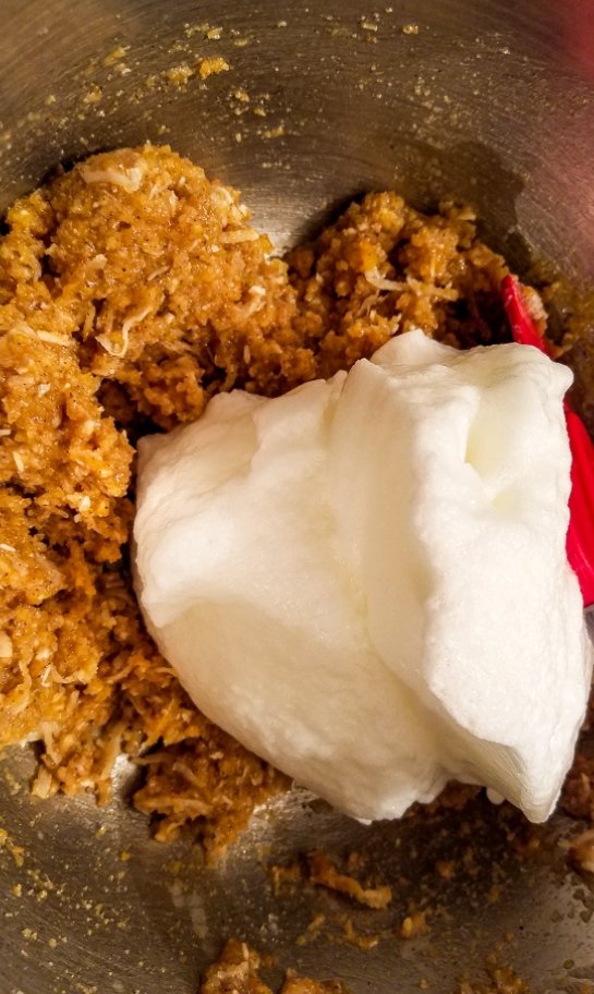 folding in egg whites