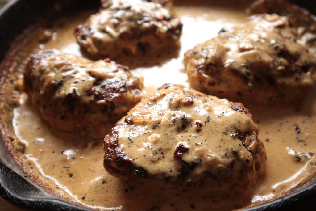 keto italian baked chicken thighs with cream sauce