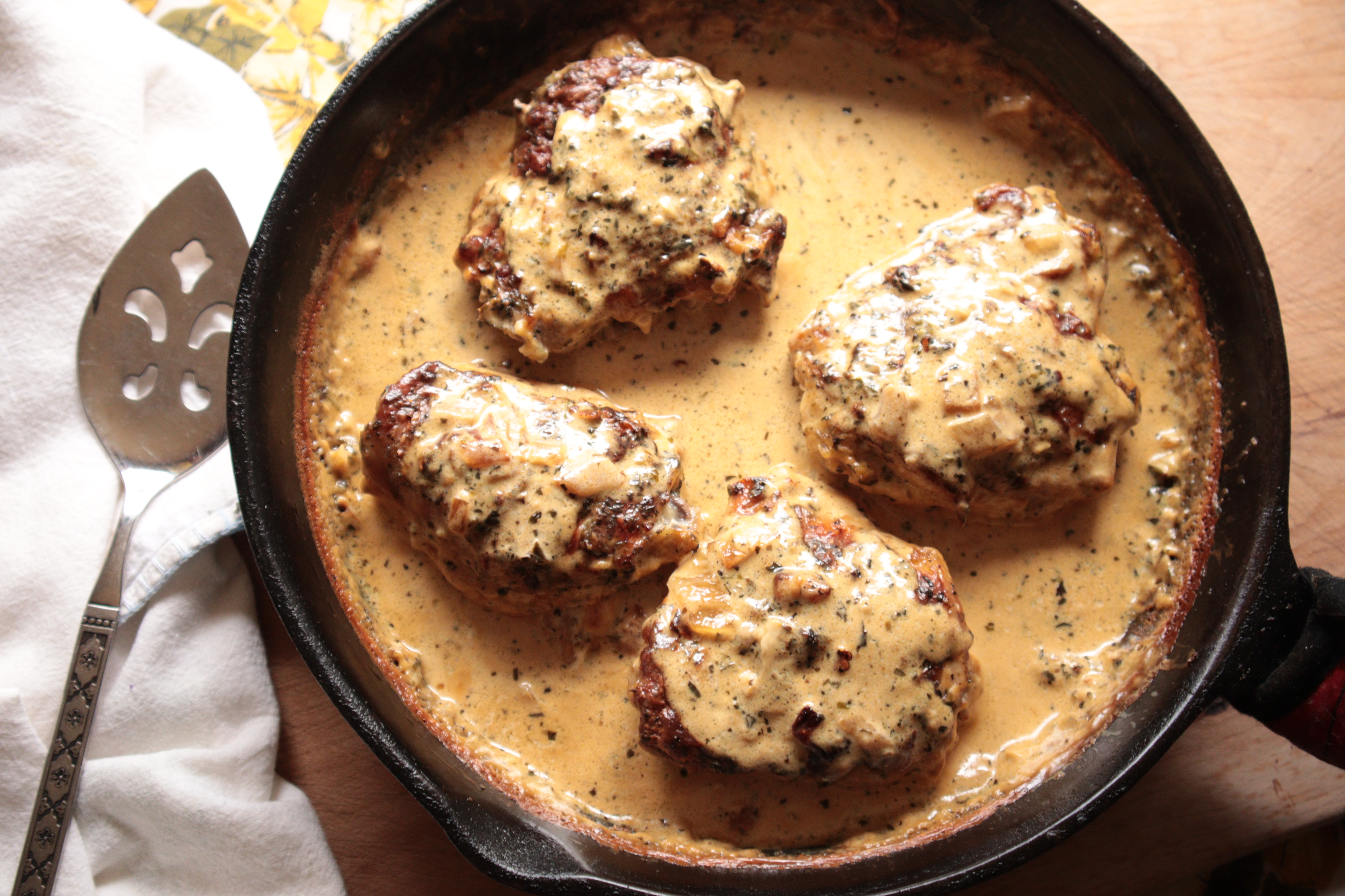 Keto Baked Italian Chicken Thighs Recipe