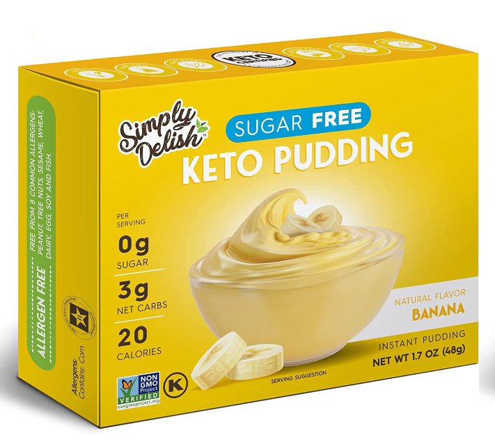 simply delish banana pudding mix