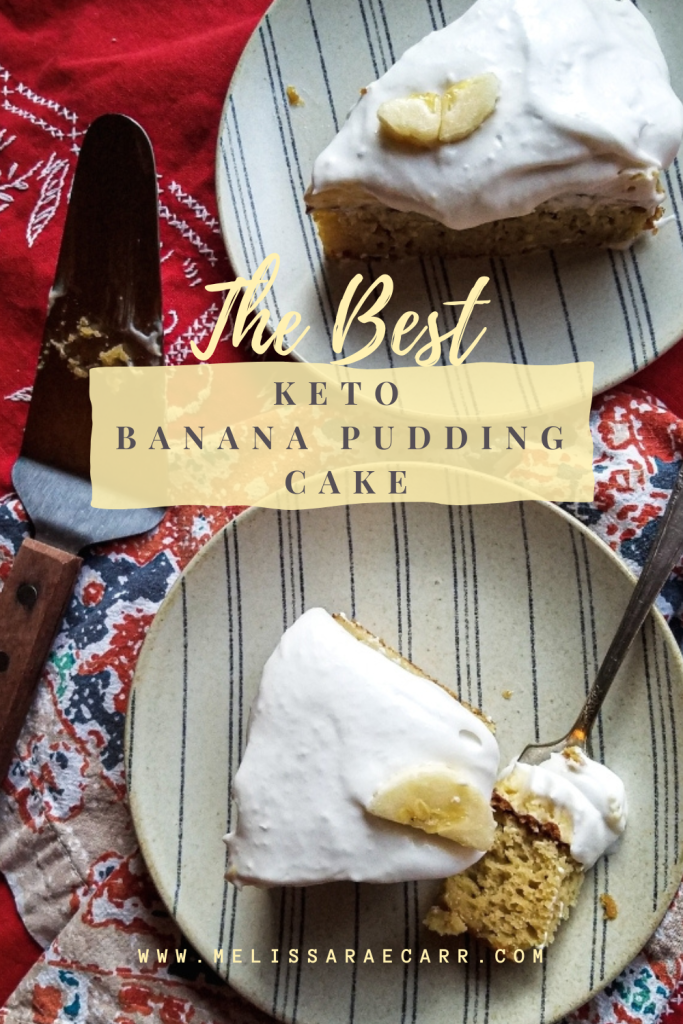 the best keto banana pudding cake