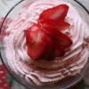 keto 3 ingredient strawberry fluff recipe