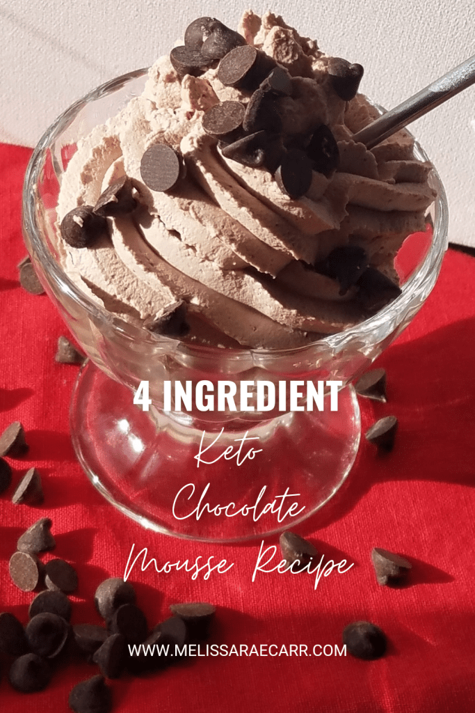 4 ingredient keto chocolate mousse recipe