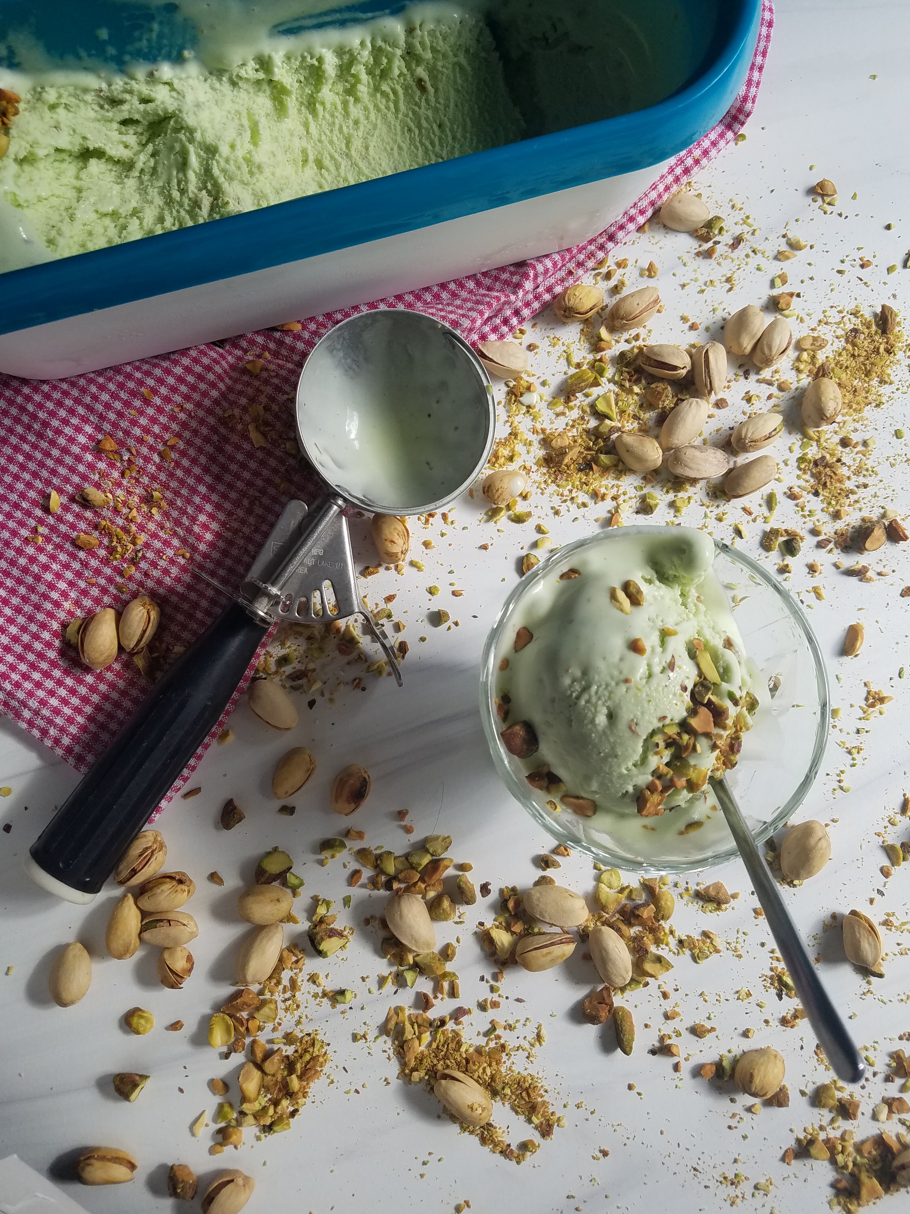 The Best Keto Pistachio Protein Ice Cream Recipe