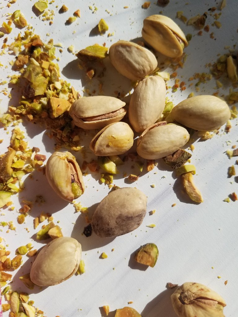 chopped pistachios