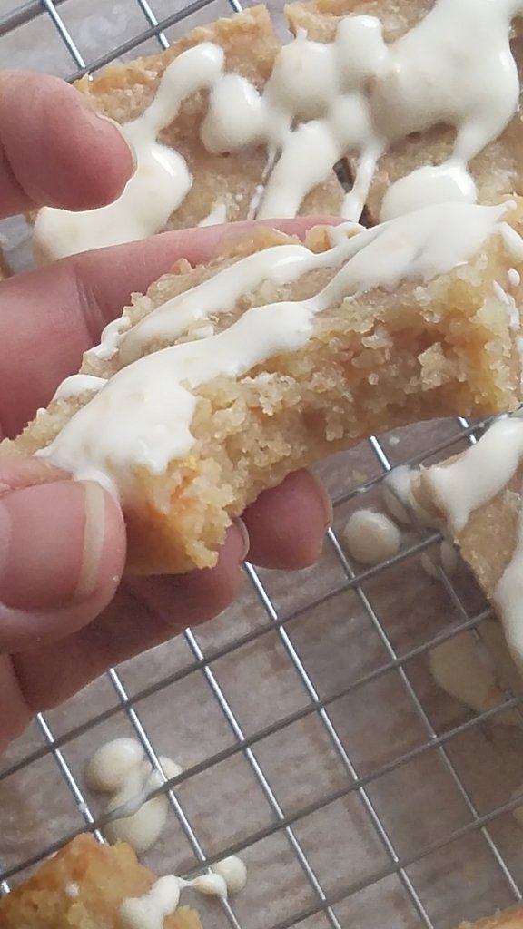 low carb marmalade crumble bars