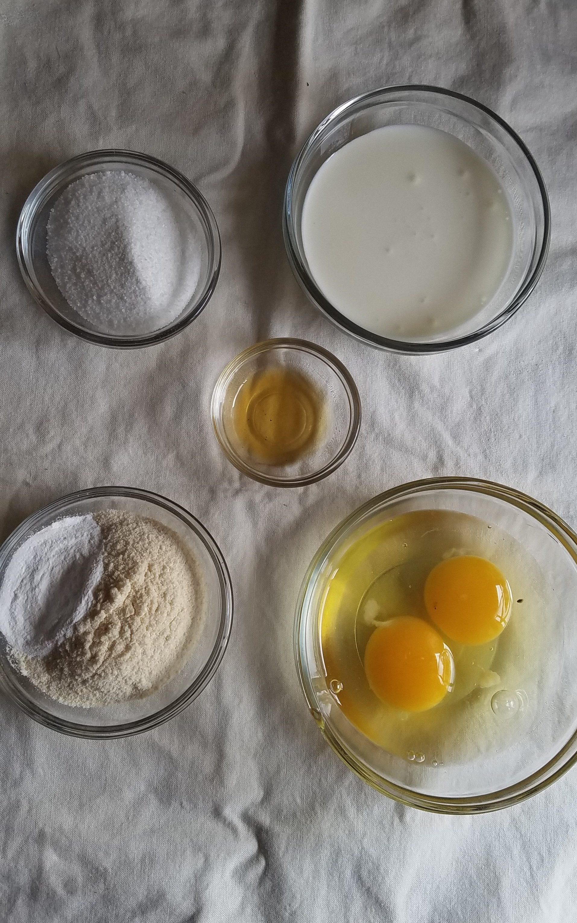 Healthy Keto Cinnamon French Toast (no bread) ingredients