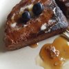 Healthy Keto Cinnamon French Toast (no bread) with syrup