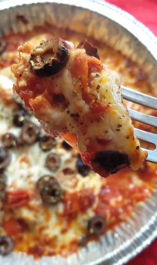 easy low carb keto crustless pizza casserole recipe