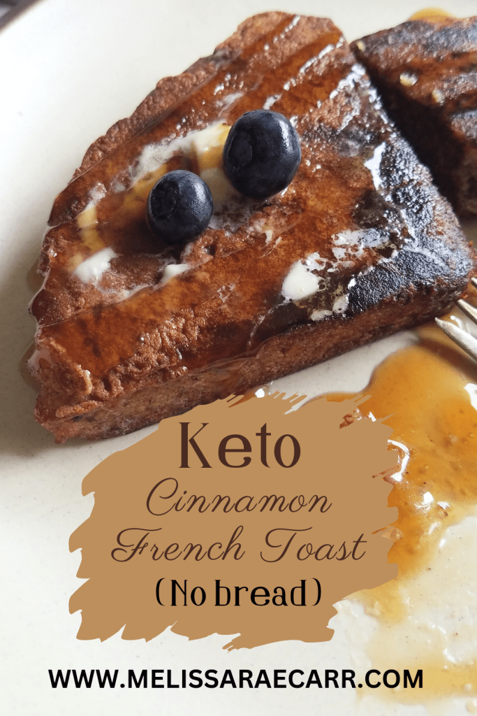 Healthy Keto Cinnamon French Toast (no bread)