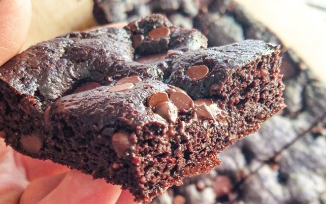 almond butter one bowl brownies.