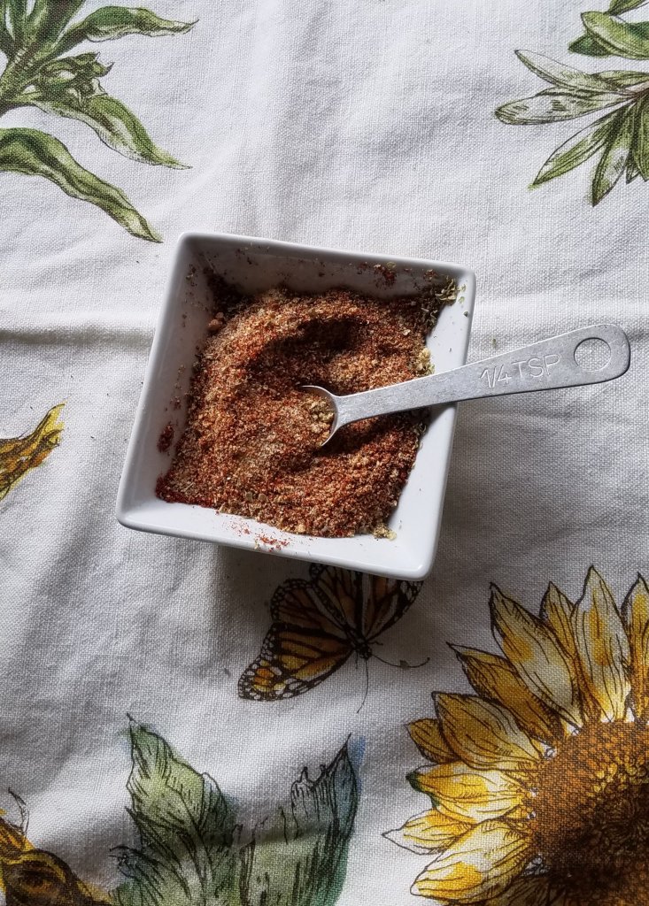 spices for easy pork shoulder roast in the oven.