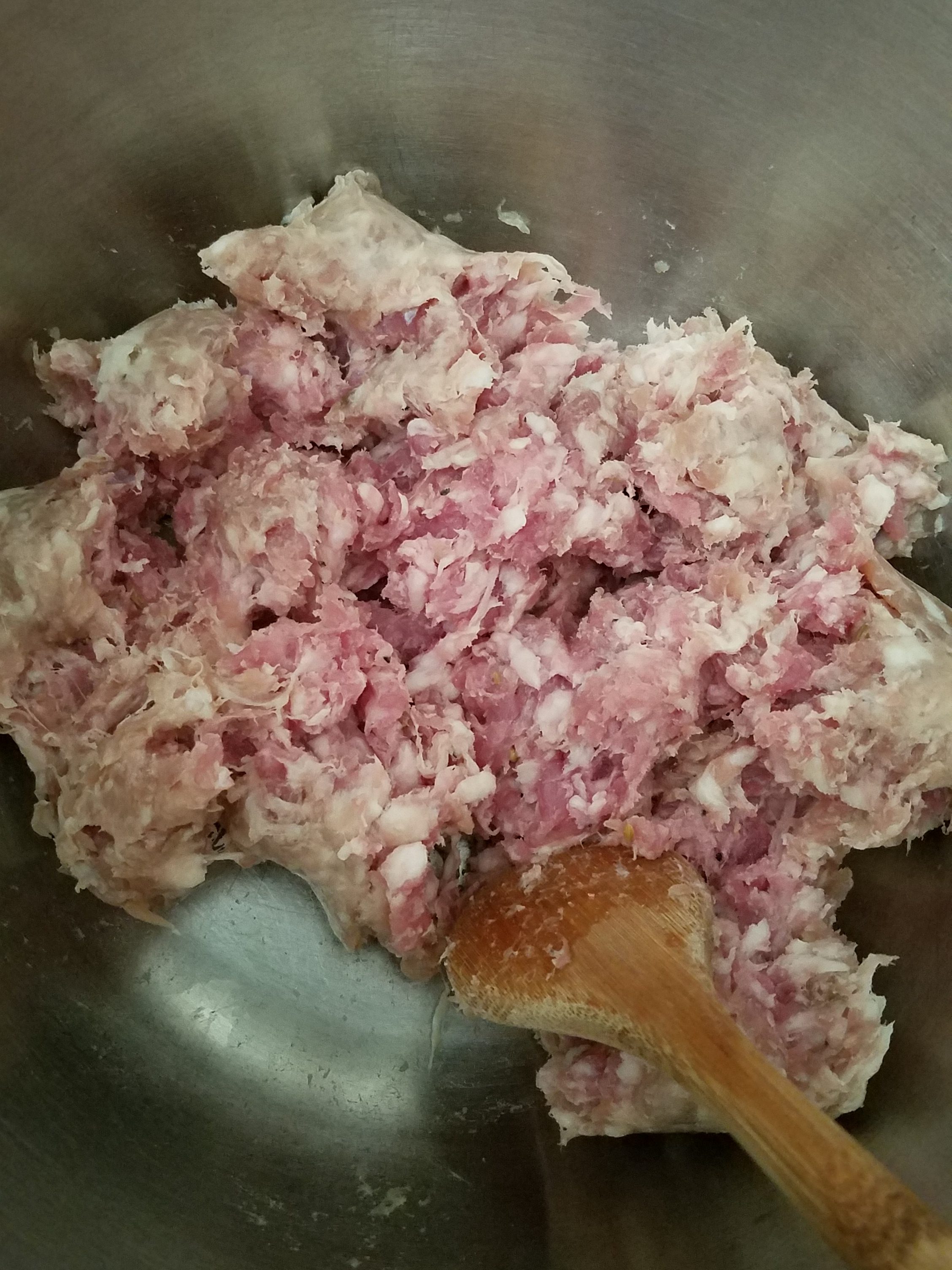 ground pork for meatballs