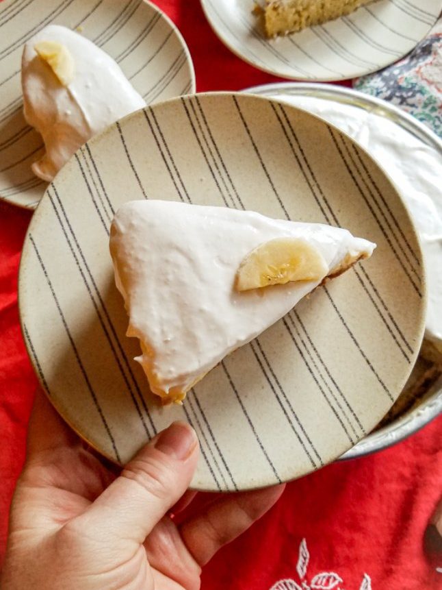 the best keto banana pudding cake