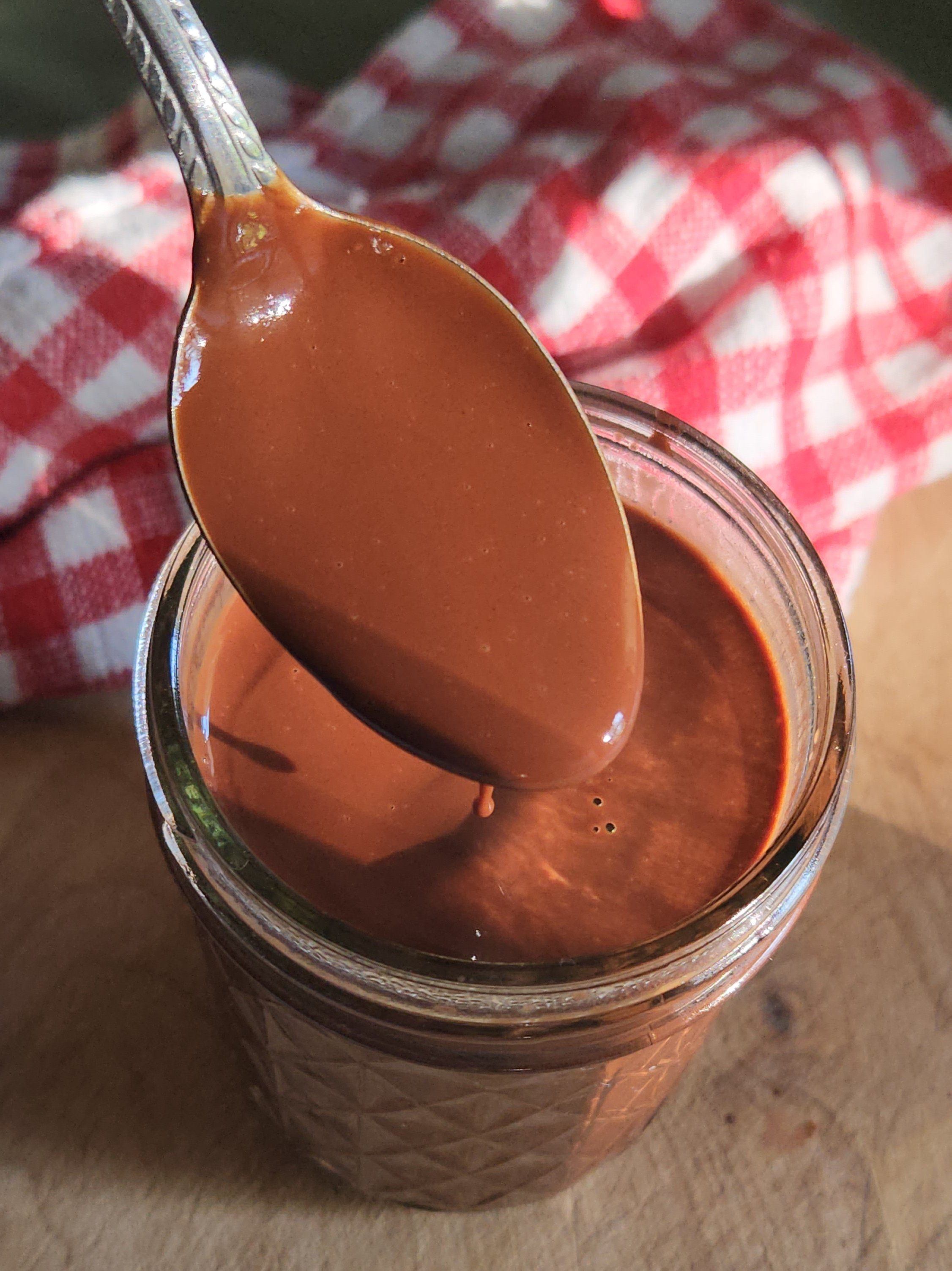 Homemade Low Carb Gluten Free Chocolate Syrup Recipe.