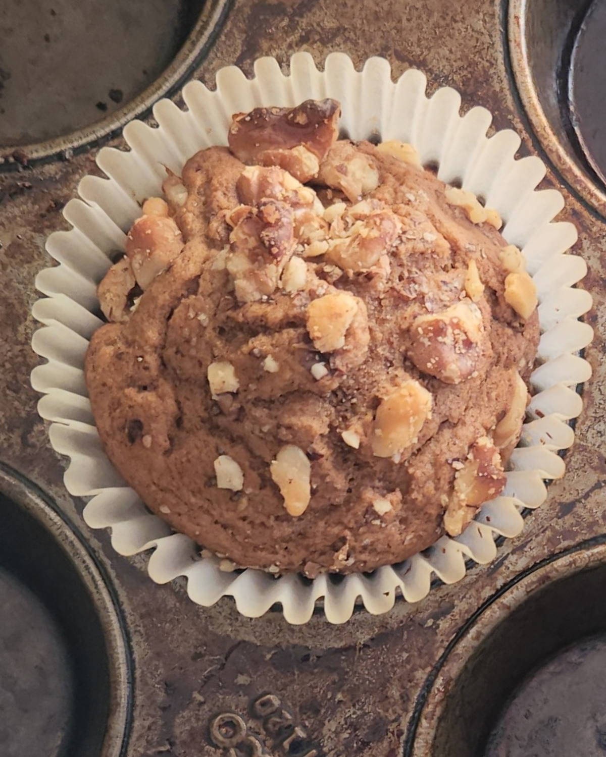 Gluten Free Low Carb Cinnamon Walnut Muffin Recipe