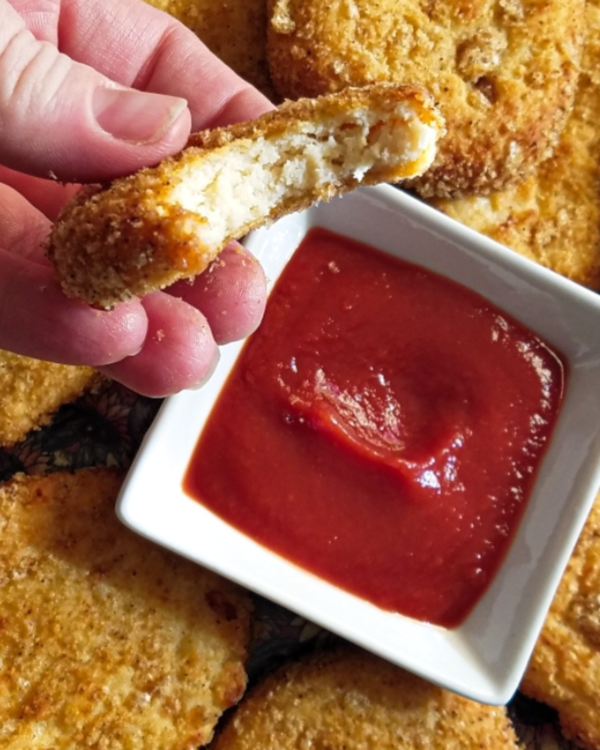 Easy Air Fryer Keto Gluten Free Chicken Nuggets