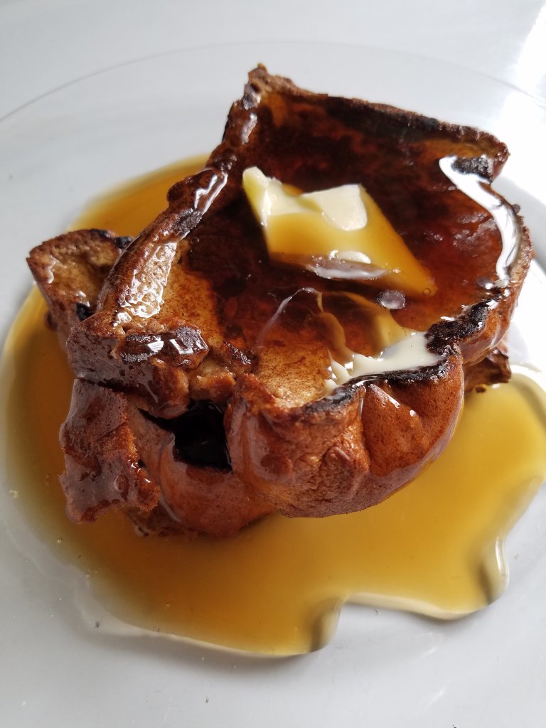 French toast with the best keto Hawaiian flourless bread