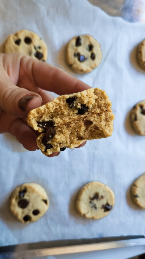 gluten free butterless chocolate chip cookies