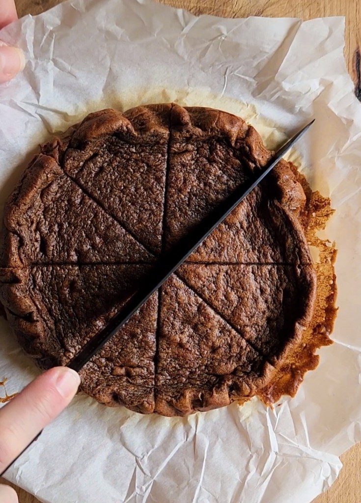 Gluten-free dairy free cinnamon bread recipe being cut