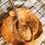 Quick Gluten Free Copycat Red Robin Seasoning Recipe in a bowl with a spoon