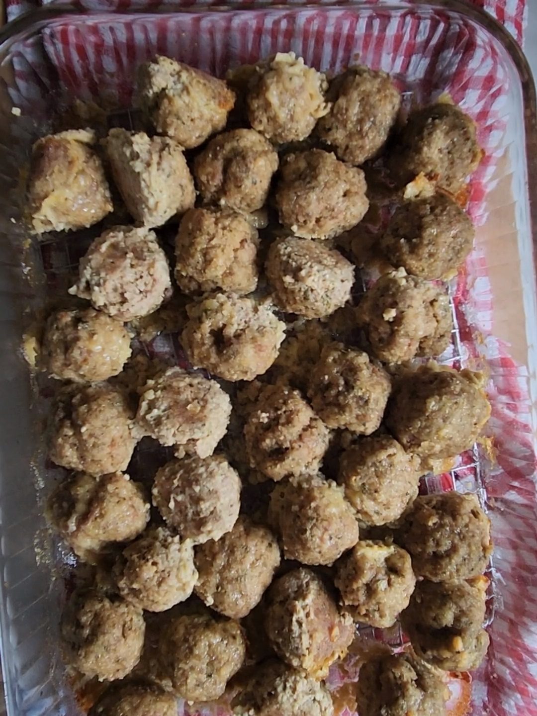 Meatballs without sauce