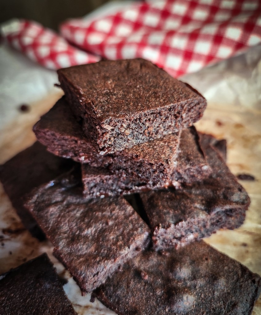 Brownies from frozen brownie batter