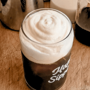 How to Make Cold Foam with Coffee Creamer Plus Recipe finished.
