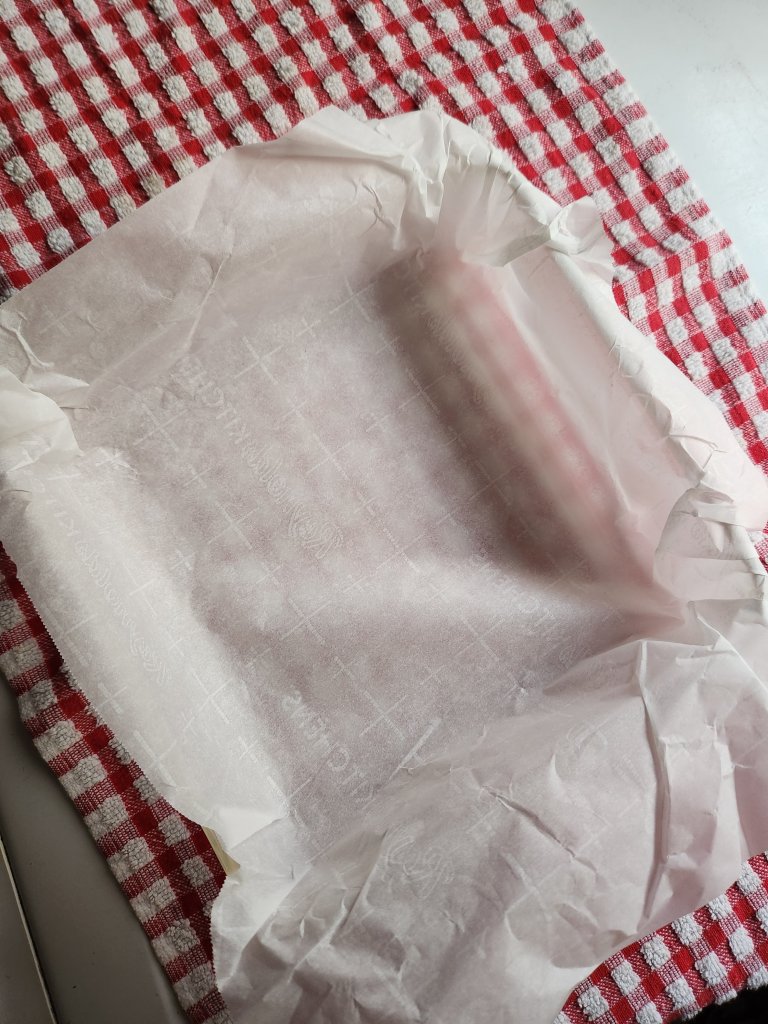 8x8 parchment lined pan