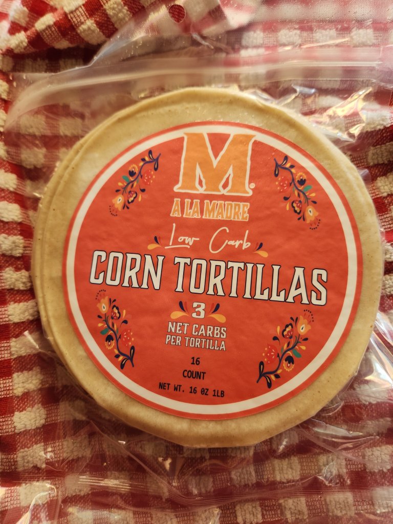a package of a la madre tortillas.