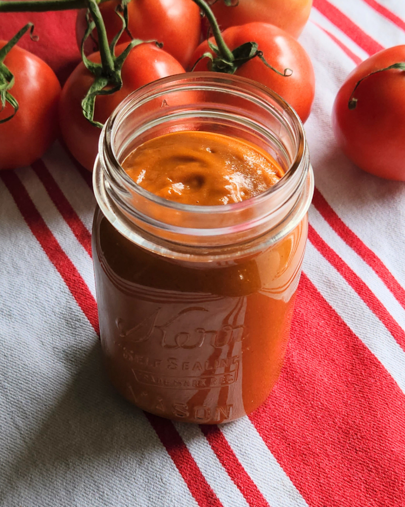 How to freeze enchilada sauce + Easy low carb recipe put in a jar.