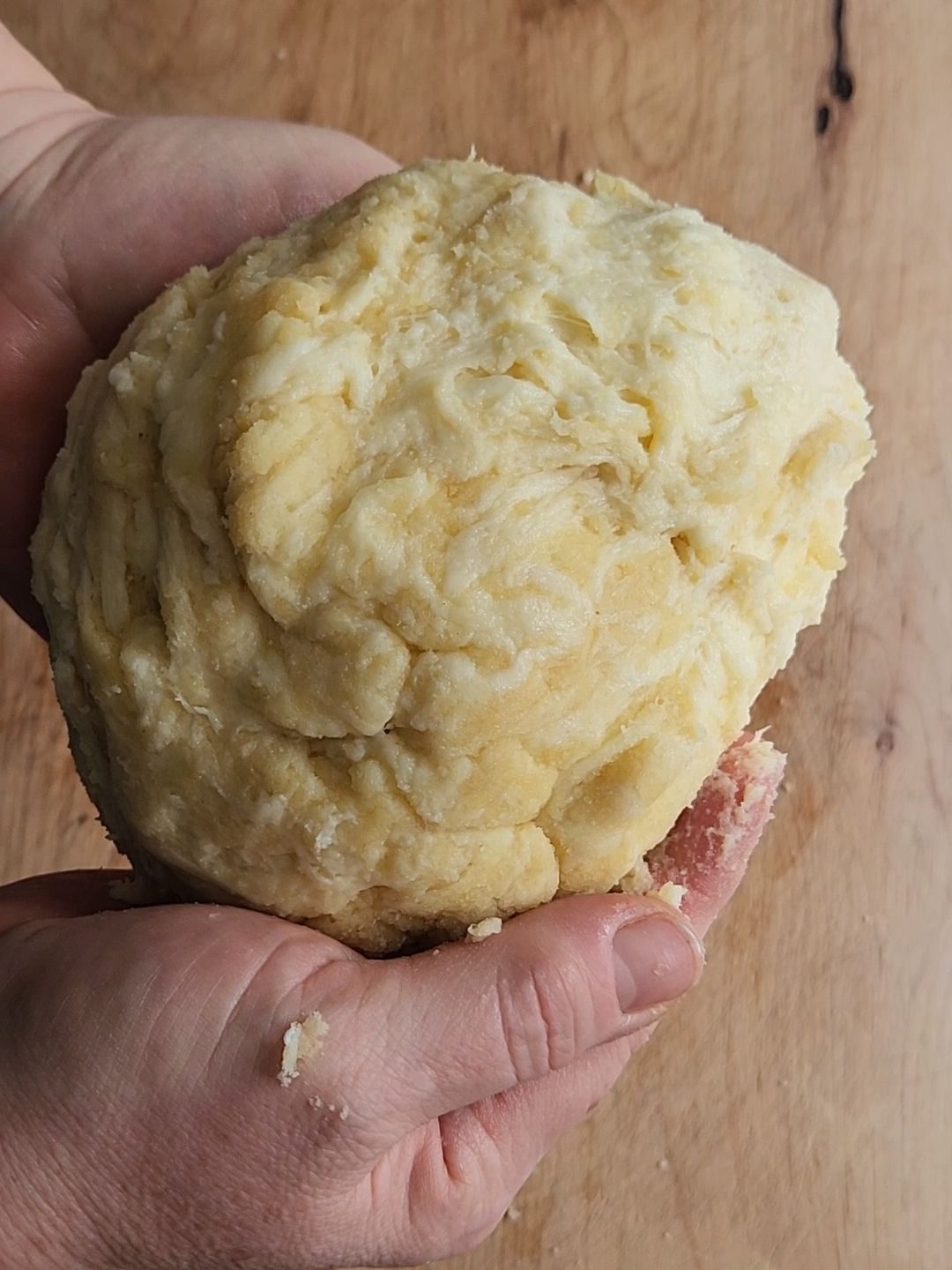 Prepared dough for the best gluten-free keto friendly pizza.