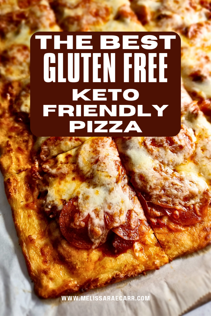 The best gluten free keto friendly pizza.