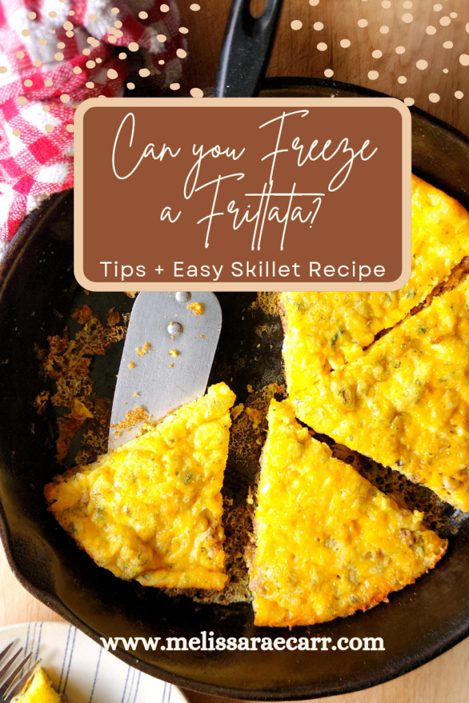 Can you freeze frittata?