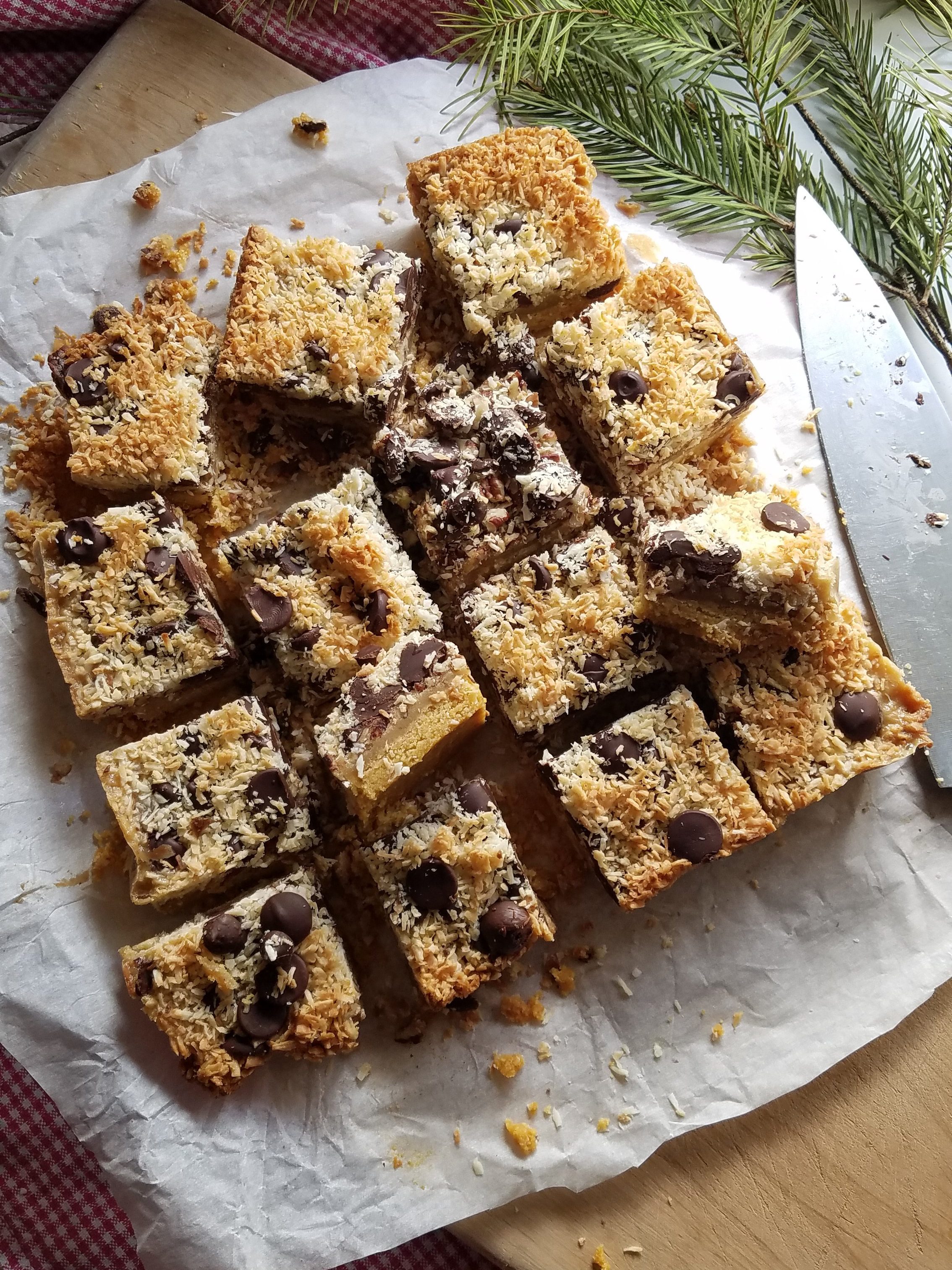 seven layer magic bars keto and gluten free