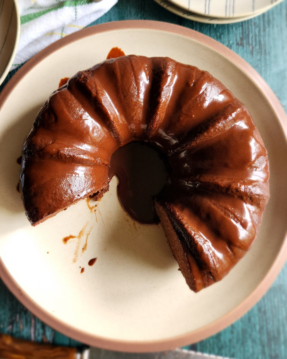 Gluten Free Baileys Irish Cream Chocolate Bundt Cake