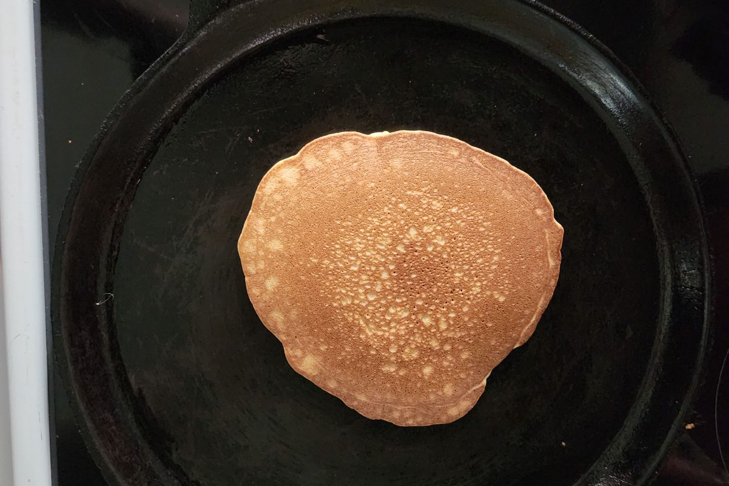 Easy gluten free blender pancakes recipe dairy free.