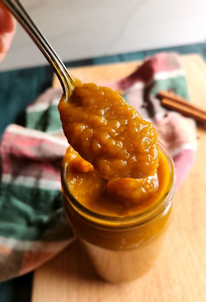 Easy crock pot sugar free pumpkin butter recipe keto.