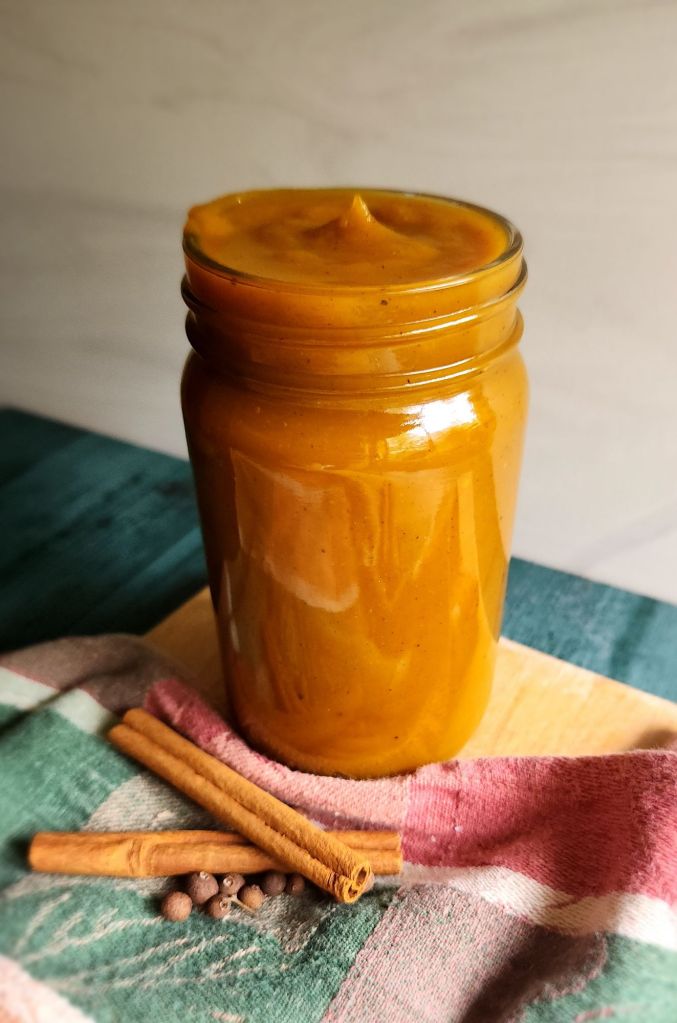 Easy crock pot sugar free pumpkin butter recipe keto.